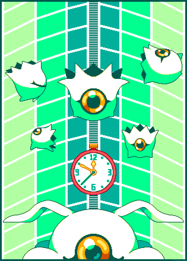 Haka_Nemo's tweet photo. KurakurakurakurakuraTsumemon Pixelart
#Pixelart      #Digimon 
#ドット絵    #デジモン https://t.co/JKDANvN5eL