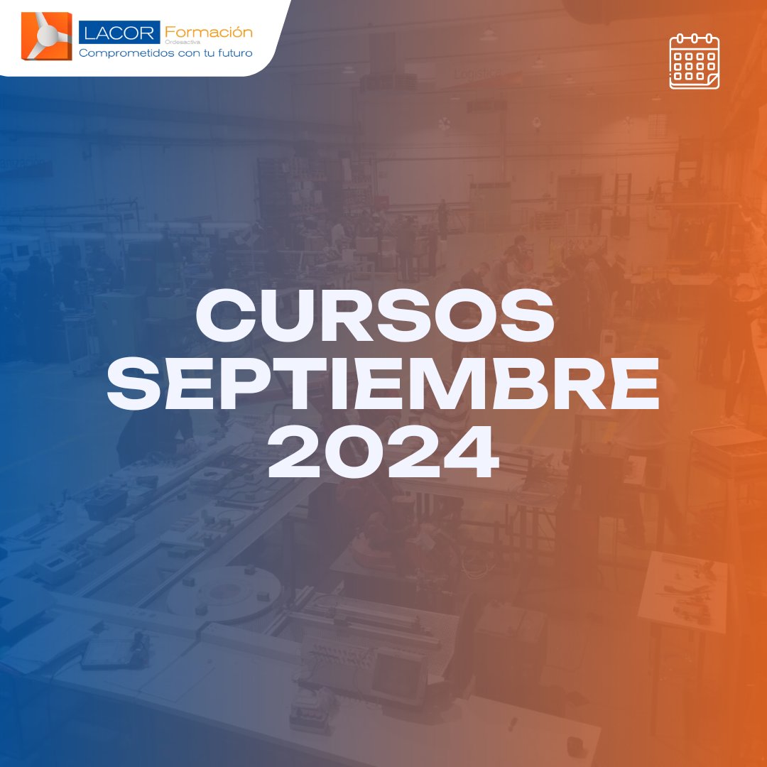 LacorFormacion's tweet photo. ¡Volvemos con la energía a tope para ofrecerte formaciones de calidad para este mes! 

➡️ Tanto si trabajas en el sector metal como en cualquier otro... ¡tienes formaciones a las que te puedes apuntar! 

¡Échale un vistazo a nuestro programa, y contáctanos! https://t.co/OaOHhHelRD