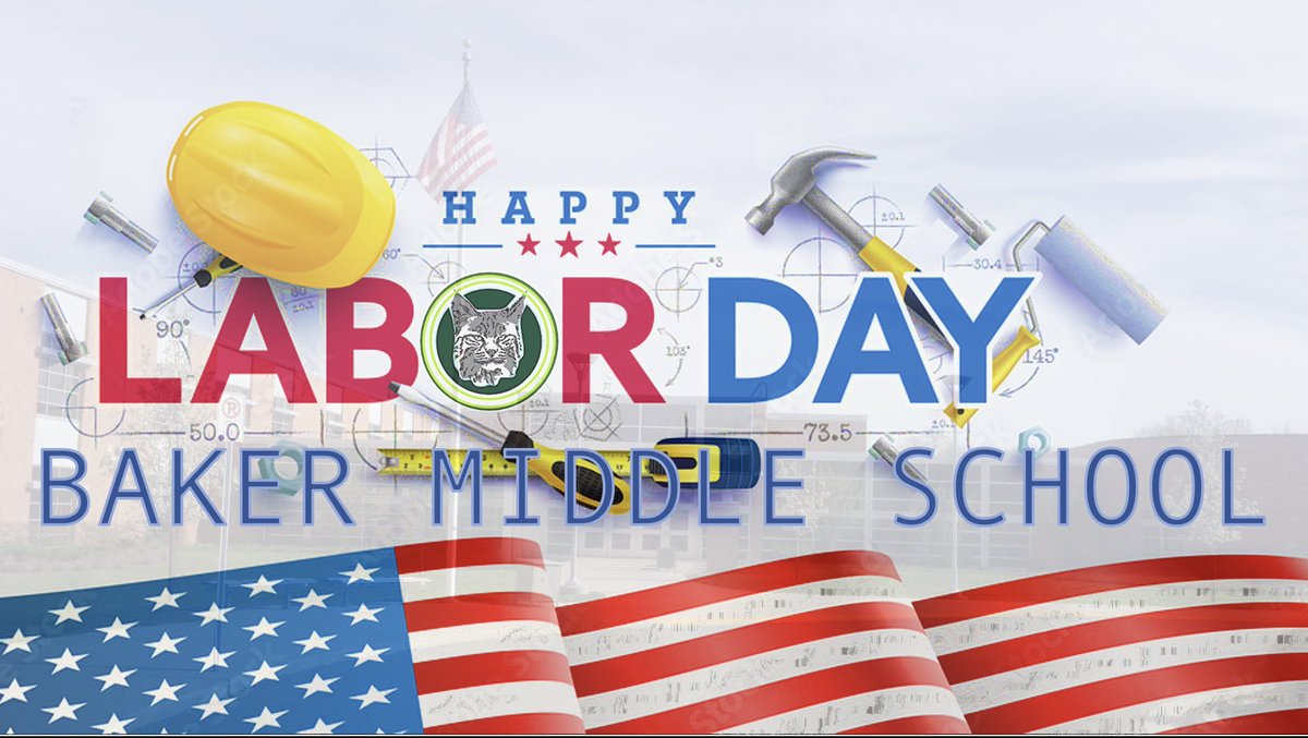 Jonathan Cross (@jdcross76) on Twitter photo Happy Labor Day <a href="/BakerMiddle/">Baker Middle School</a>! Today, we celebrate the hard work and dedication of ALL workers in EVERY field. These incredible individuals keep our communities thriving. Enjoy a well-deserved break! 🇺🇸👮♀️👷🏻♀️👨🏽⚕️🧑🏾🍳🧑🏻🏫👨🏼🚒#LaborDay Happy Labor Day <a href="/BakerMiddle/">Baker Middle School</a>! Today, we celebrate the hard work and dedication of ALL workers in EVERY field. These incredible individuals keep our communities thriving. Enjoy a well-deserved break! 🇺🇸👮♀️👷🏻♀️👨🏽⚕️🧑🏾🍳🧑🏻🏫👨🏼🚒#LaborDay
