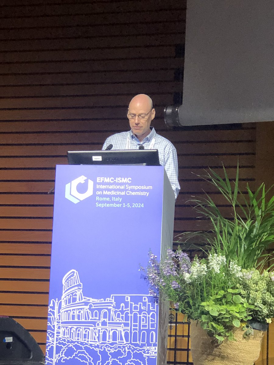 Gianluca Sbardella (@g_sbardella) on Twitter photo The plenary session at #EFMCISMC24 continues with <a href="/conway_group/">Stuart Conway</a> giving the UCB-Ehrlich Award lecture on “Bringing Bump-and-Hole to Molecular Glues: the Development of Orthogonal Imid-Degron Pairs”, chaired by Adrian Hall. Amazing work!
<a href="/EuroMedChem/">EFMC</a>
<a href="/YoungSciNet/">EFMC Young Scientists Network</a> The plenary session at #EFMCISMC24 continues with <a href="/conway_group/">Stuart Conway</a> giving the UCB-Ehrlich Award lecture on “Bringing Bump-and-Hole to Molecular Glues: the Development of Orthogonal Imid-Degron Pairs”, chaired by Adrian Hall. Amazing work!
<a href="/EuroMedChem/">EFMC</a>
<a href="/YoungSciNet/">EFMC Young Scientists Network</a>