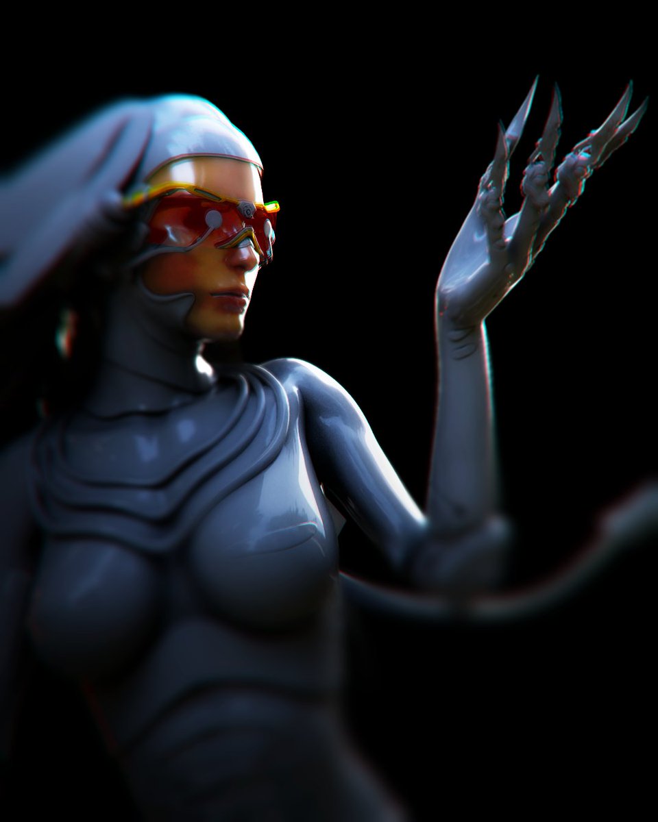 DanScerra's tweet photo. The Robot Subduer - Applibot Galaxy Saga
#characterdesign #conceptart #scifi #3Dcharacter https://t.co/DRBVUOlieU