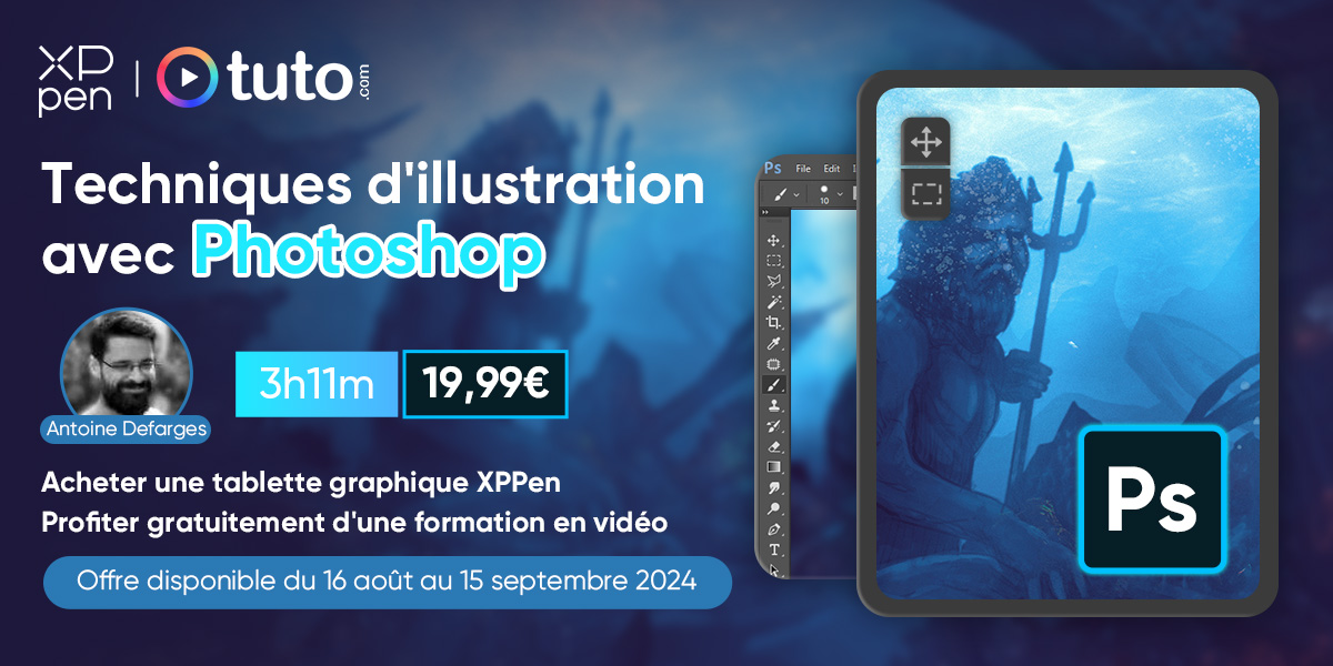 XPPentablette's tweet photo. 🌞Coucou tout le monde, la fête d'anniversaire est passée à moitié, avez-vous reçu la tablette achetée ?
🎬N'oubliez pas de récupérer le code d'activation afin de profiter gratuitement de cette formation en vidéo !
#XPPen #OriginalIsOriginal #XPPen19 #anniversaire https://t.co/5N5S4Pngsi