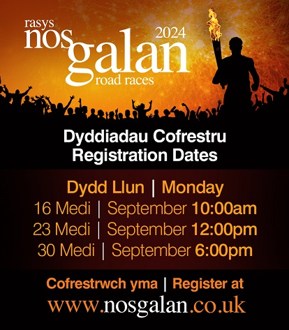 And we’re off!  The first round of spaces for the Nos Galan Road Races 2024 will be released for sale on Monday 16th September at 10am! Read more here 👉 🏃🏻 orlo.uk/QtBkP