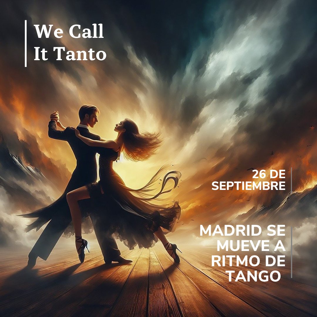 𝗠𝗮𝗱𝗿𝗶𝗱 𝘀𝗲 𝗺𝘂𝗲𝘃𝗲 𝗮 𝗿𝗶𝘁𝗺𝗼 𝗱𝗲 𝘁𝗮𝗻𝗴𝗼 𝗰𝗼𝗻 "𝗪𝗲 𝗖𝗮𝗹𝗹 𝗜𝘁 𝗧𝗮𝗻𝗴𝗼", la experiencia de música y baile en directo.
eneasmagazine.com/agenda/especta…