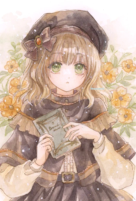#展示むらさきの世界 は、いよいよ明日からスタートです!額装2点のポストカードの制作が間に合わなかったため、今回は新規ポストカードとして↓の画像の子たちを自家印刷しました。あと既存のポストカードも置いていただいていますので、是非ご覧くださいませ 