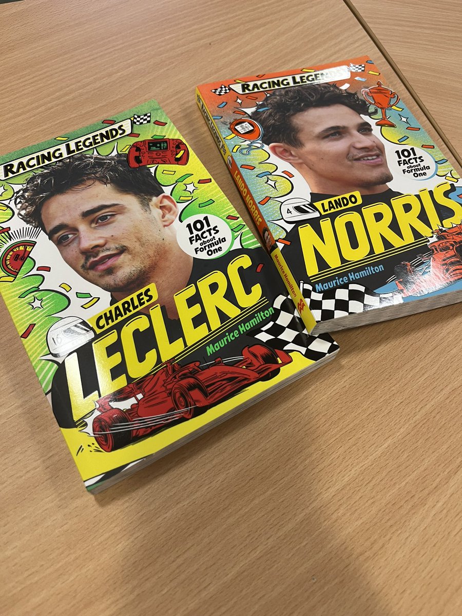 PerthAcadLib's tweet photo. A couple of new books for F1 fans going on the shelf later today #PA_Reads https://t.co/jJYUXwCaCu