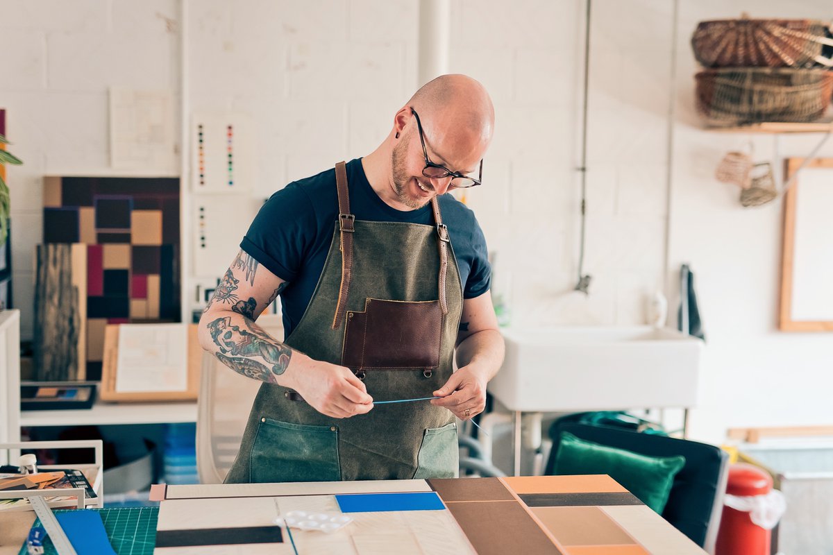 Makers! Complete our biennial survey and help shape our work.

Our Maker's Survey explores your involvement in the craft community and the support you require to build a successful practice.

Closes 23 September. bit.ly/3Temizt 

📸: Carl Fox. Photographed by Paul Read.