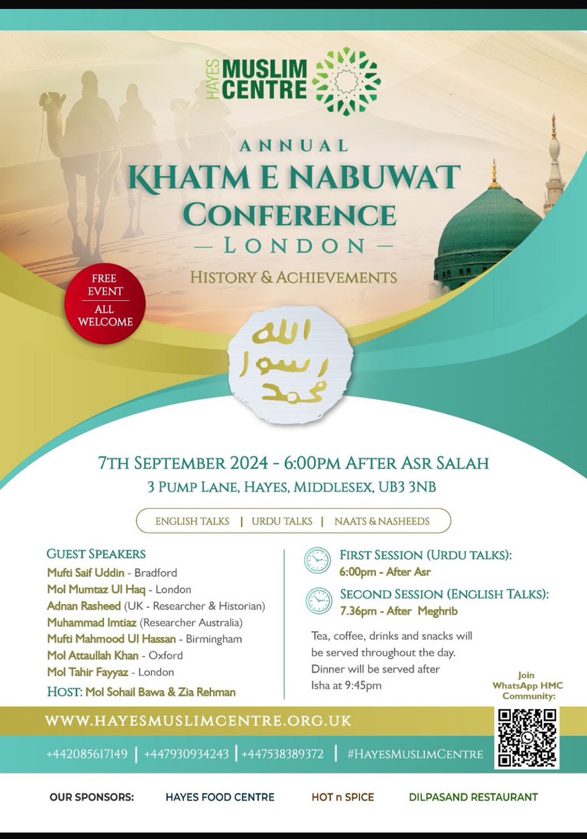 Hayes Muslim Centre tweet media