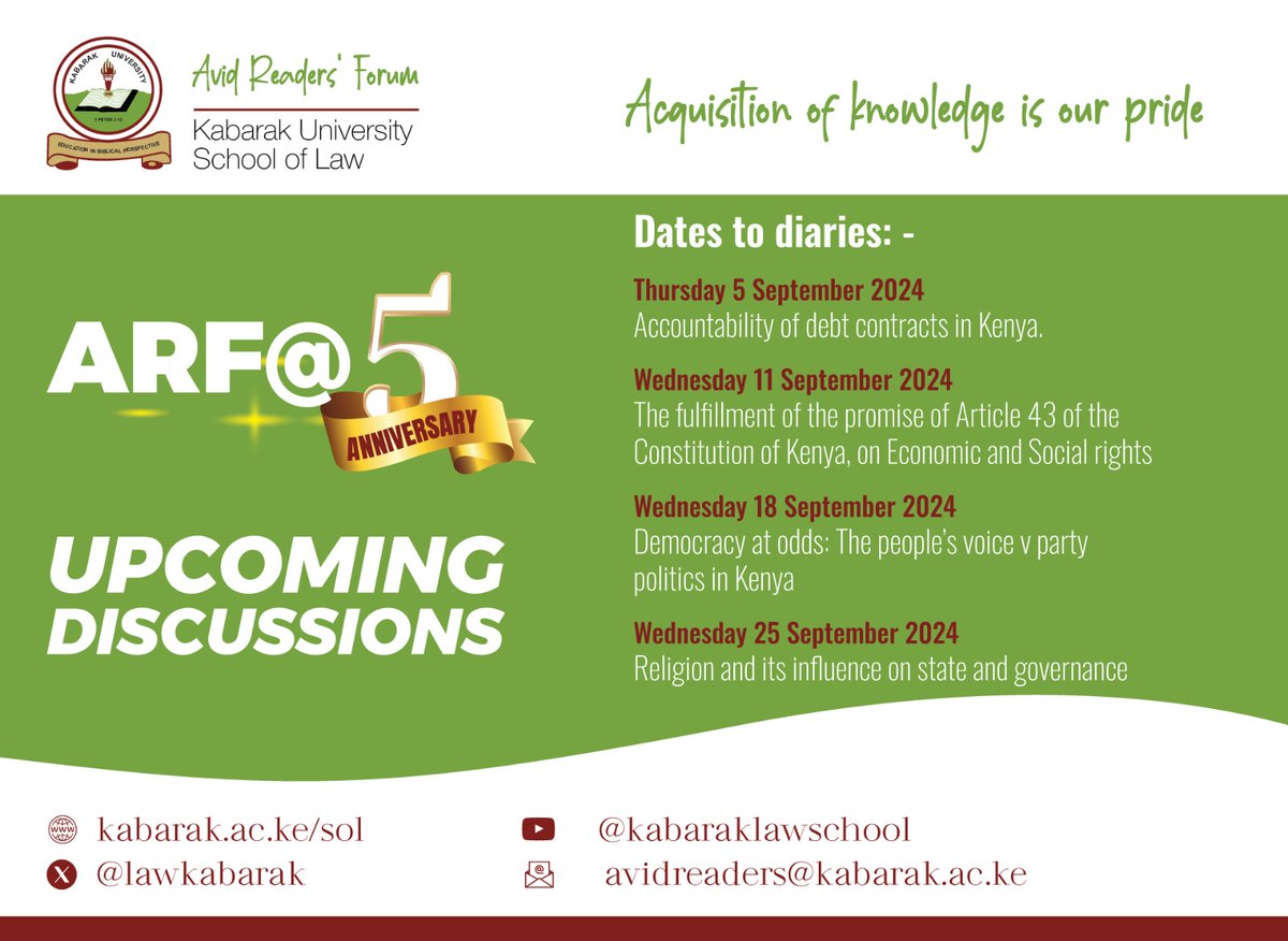 Happy new month from the Avid Readers' Forum.🎉

To celebrate five years of existence, we'll have a session each week of this month. The sessions are as below. 
We'll share more details before each session.

Meanwhile, do sign up as Forum members at forms.gle/3iwD7jkHTNbk4v…