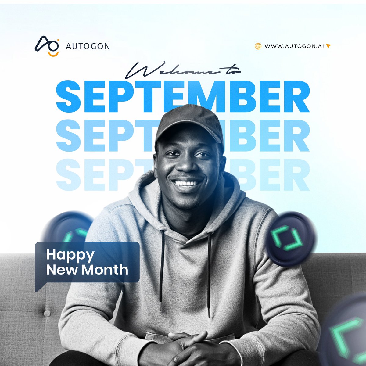 Autogon_AI's tweet image. Hello, September! As the month begins, let’s focus on limitless growth and embrace new possibilities. Stay tuned for exciting updates and smarter solutions. Let’s make it count!!

 #AutogonAI #AIInnovation #HelloSeptember