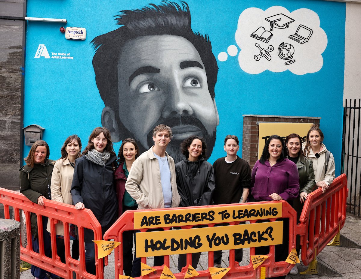 Great to work with the <a href="/aontas/">AONTAS</a> team on addressing barriers to learning for adult learners. Get behind the #HoldingYouBack campaign this week! Thanks to Emmet Kirwan and Emmalene Blake for their support! Find out more at: aontas.com/campaigns/hold…