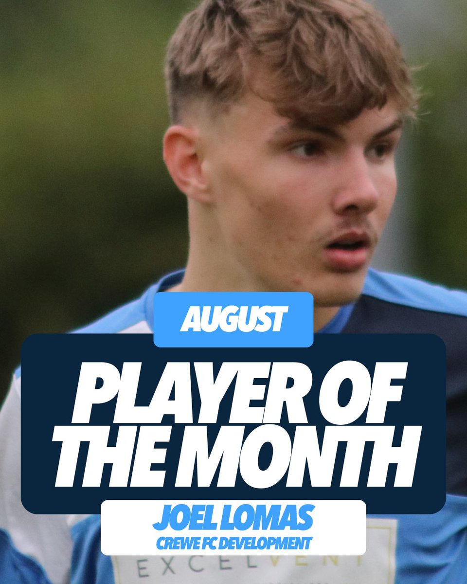 CreweFC's tweet photo. ๐๐ฟ๐ฒ๐๐ฒ ๐๐ ๐ฃ.๐ข.๐ง.๐ - ๐๐๐ด๐๐๐
๐
Here are our #POTMs for August!
๐๐ปCongratulations to all of our winnersโฆ well deserved. https://t.co/esRWygtKiX