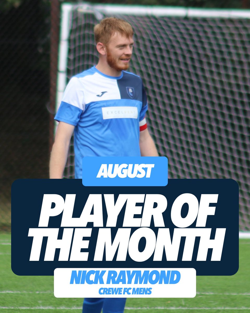 CreweFC's tweet photo. ๐๐ฟ๐ฒ๐๐ฒ ๐๐ ๐ฃ.๐ข.๐ง.๐ - ๐๐๐ด๐๐๐
๐
Here are our #POTMs for August!
๐๐ปCongratulations to all of our winnersโฆ well deserved. https://t.co/esRWygtKiX