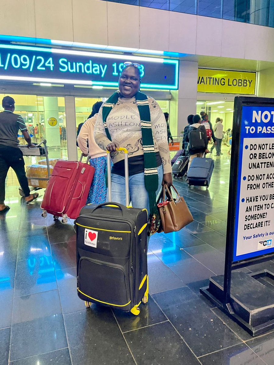 The second cohort of the International Programme for Ugandan Rural Women of Farmer-Based Organisations departed for Germany yesterday, marking the beginning of their 10-day intensive training. The 12 rural women leaders, accompanied by <a href="/RemmyNasejje/">Rema. N. Ssenkumba</a>, Project Officer ECAWA, will