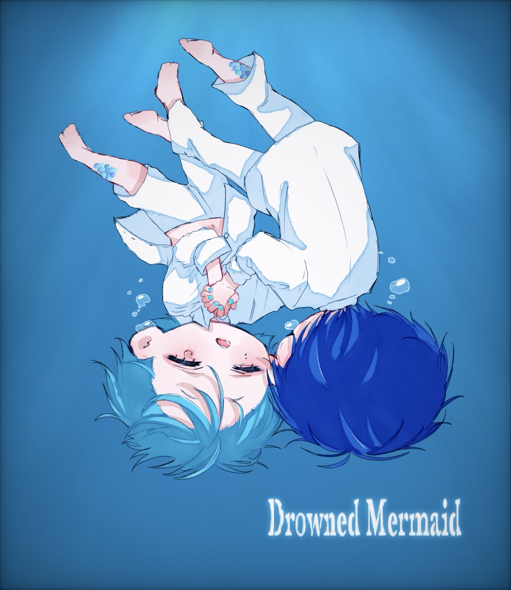 いれいす 青組 ちかい クリアファイル Drowned Mermaid ver. いれいす 青組 ちかい クリアファイル Drowned Mermaid ver.