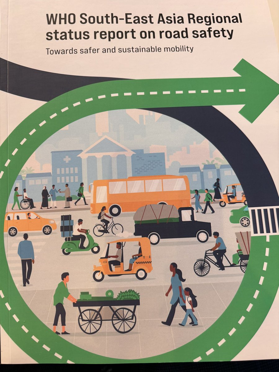 Happening now: @drsalmawazed launches the <a href="/WHOSEARO/">World Health Organization South-East Asia</a> Regional Status Report on #RoadSafety 
<a href="/Conf_Safety/">World Conf. Injury Prevention & Safety Promotion</a> 

Road crashes still kill 330000 people in the region every year. 
Urgent action is needed to accelerate progress.