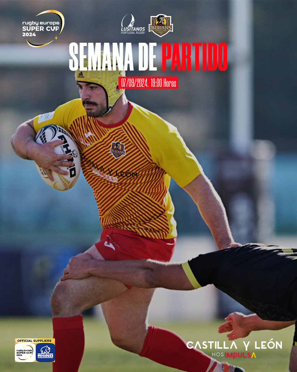 𝐈𝐛𝐞𝐫𝐢𝐚𝐧𝐬 está de vuelta🔥

⚔️ Lusitanos <a href="/PortugalRugby/">Portugal Rugby</a>
 
🗓️ 7 septiembre 2024 

⌚️ 19:00 Horas 

📺 <a href="/rugby_europe/">Rugby Europe</a>

📍 Jamor

#LoQueNosUne | #Iberians
