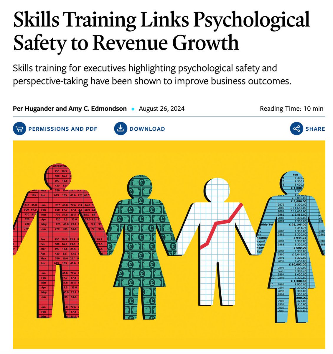 David Green (@david_green_uk) on Twitter photo Skills Training Links Psychological Safety to Revenue Growth sloanreview.mit.edu/article/skills… by @amycedmondson <a href="/PerHugander/">Per Hugander</a>
#PsychologicalSafety #Culture #Learning #HR Skills Training Links Psychological Safety to Revenue Growth sloanreview.mit.edu/article/skills… by @amycedmondson <a href="/PerHugander/">Per Hugander</a>
#PsychologicalSafety #Culture #Learning #HR