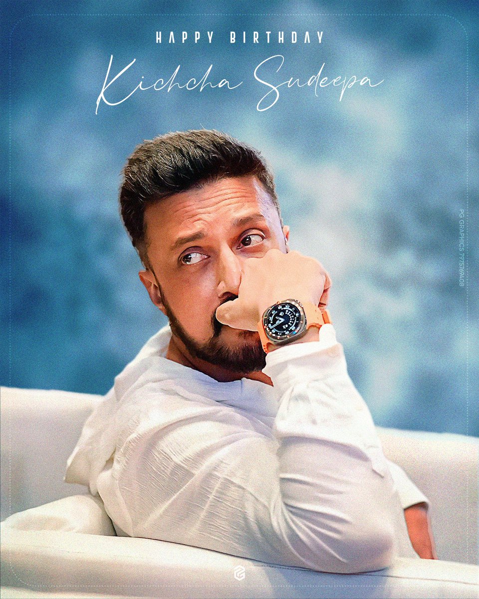 PrajwalPg's tweet photo. #HBDKicchaSudeep @KicchaSudeep https://t.co/lu7lfcjuLo