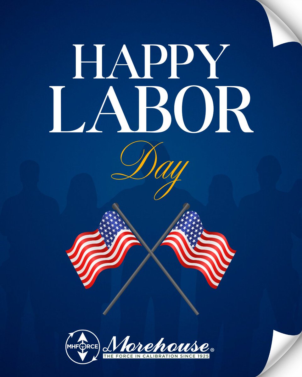 mhforce1's tweet photo. From all of us at Morehouse Instrument Company, we wish you a safe and enjoyable Labor Day. Visit us at https://t.co/wK1eJALzgr to learn more about how we support your work https://t.co/QQCGa7NqFY