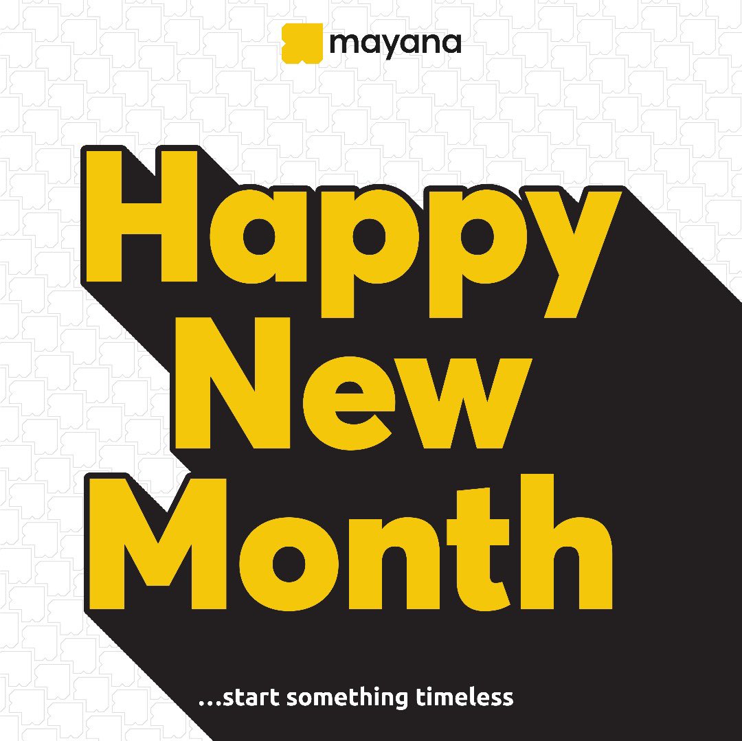mayanahq's tweet photo. New Month, New Feats. 💪🏼
Let’s help you achieve your goals and dreams this month. https://t.co/v9Nkm42XKP