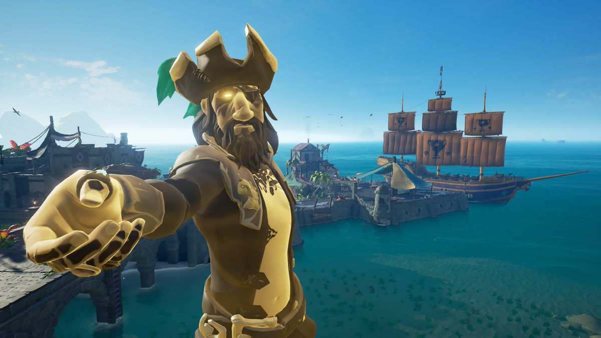 Storm45x's tweet photo. We did it boys. Big thanks to the homies who stuck through until the end. Couldn't have done it without you guys.
#GoldCurse #SeaOfThieves #BeMorePirate https://t.co/6XajdcAYGS
