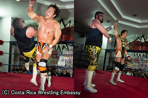 njpw1972's tweet image. MLW世界ヘビー級王者・小島聡がコスタリカ遠征！
ラフファイトに苦しみながらもラリアットで撃破し王座防衛に成功!!

【CWE・8.31サンホセ大会結果】
njpw.co.jp/520609

#CWE #njpw #MLW