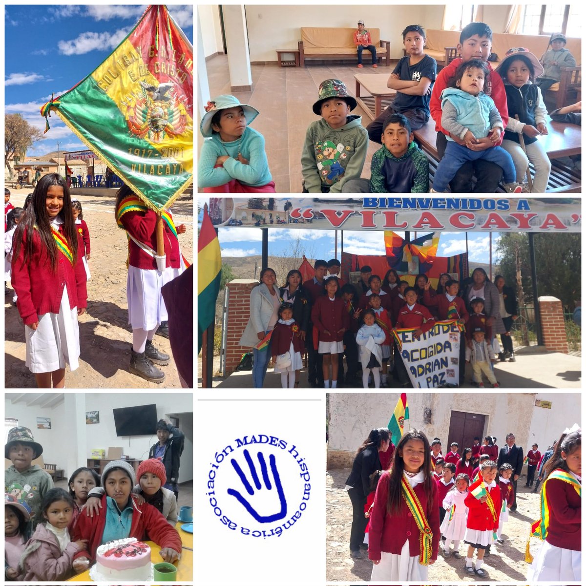 MADES_ONG's tweet photo. Finalizó agosto, el mes de las fiestas patrias, mes que deparó importantes eventos para su celebración con desfiles en el pueblo de Vilacaya donde nuestros chicos participaron con gran dinamismo, orgullosos de ser bolivianos

MADES "comprometidos con su futuro "

Gracias https://t.co/Em42wJJj4U