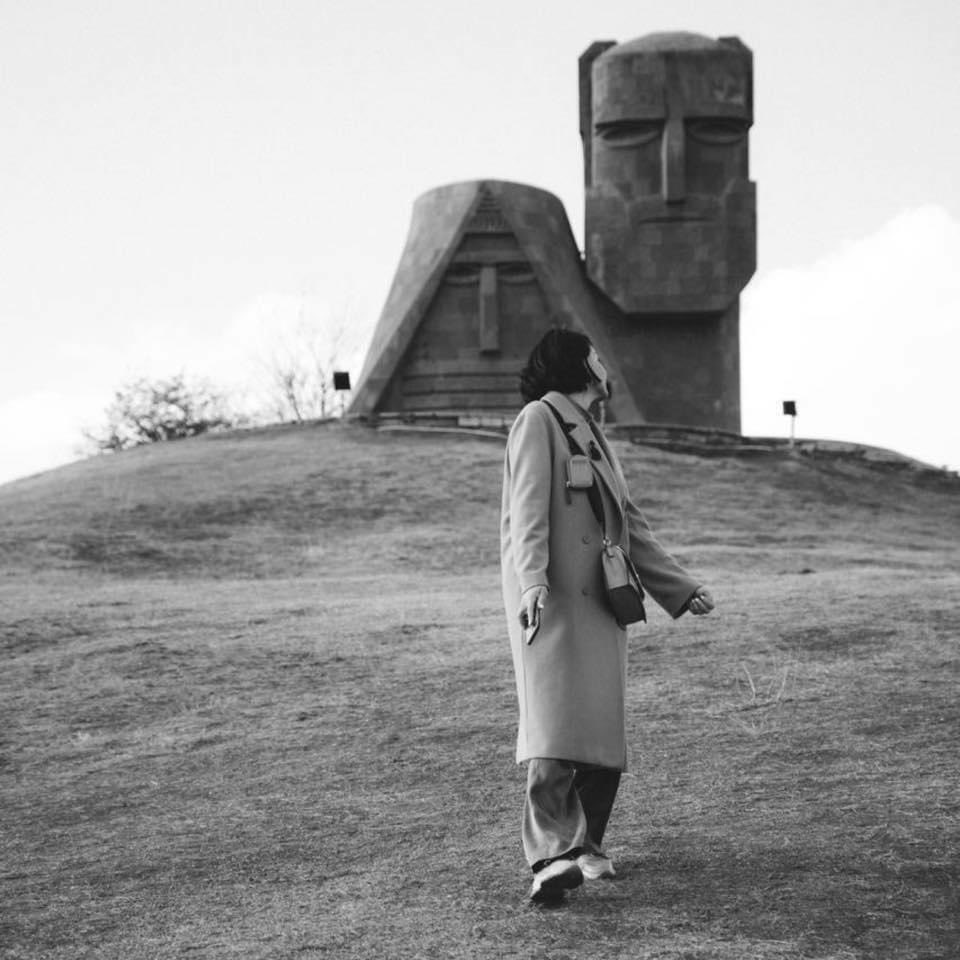 There are no words to express my feelings towards you today, Artsakh. 
Everything I've dreamed of and worked for is tied to you. 
Without you, I have no place in this world. We will come back. 
We must…