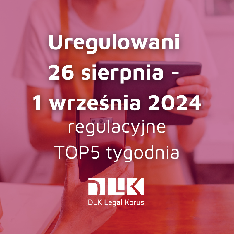 dlklegal's tweet photo. #Uregulowani - regulacyjne TOP5 tygodnia jest już dostępne!
LinkedIn: https://t.co/RjI6H3wVmD
#bank #KNF #UKNF #mObywatel #MC #PESEL #KIP #banking #fintech #payments #blockchain #IT #socialmedia #cash #ecommerce https://t.co/lt2GEdNK6g