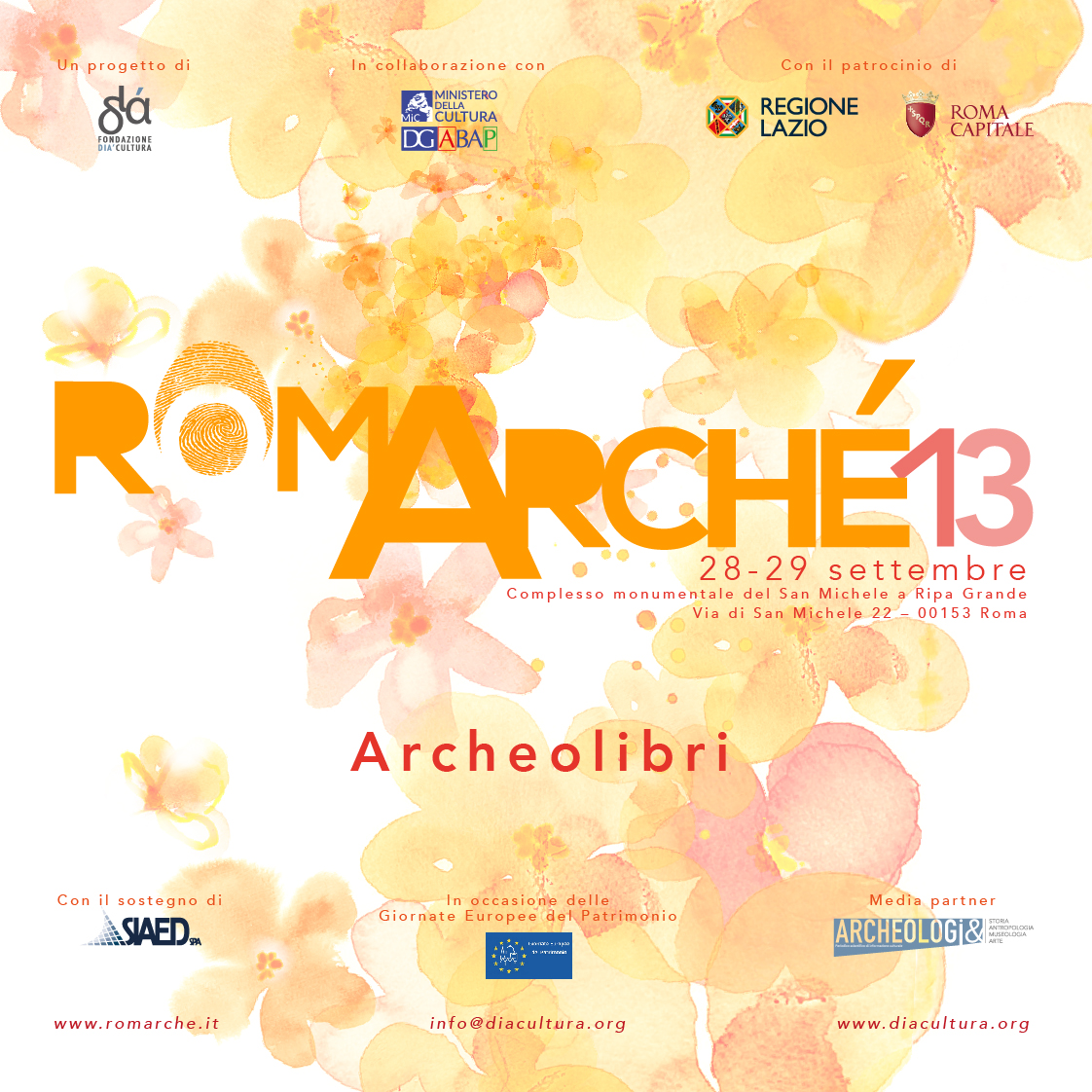 rom_arch's tweet photo. Gli #espositori di #RomArché13!
Vi presentiamo gli espositori che saranno presenti alla tredicesima edizione di “RomArché. Parla l’archeologia”. #romarché #romarchéparlalarcheologia #archeologia #agbookpublishing #gep #gep2024 https://t.co/UeaCctUBwa