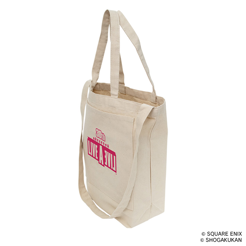 ライブ・ア・ライブ』30周年を記念したトートバッグが登場！肩掛け紐が