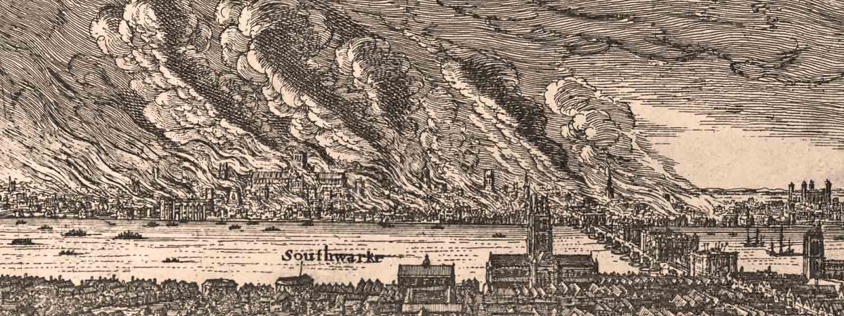 LondonStone's tweet photo. The Great Fire began today in 1666, one of the biggest events in London's history, lasting for four days and devastating much of the City. Read here about the Great Fire of London https://t.co/yaYWjeukUu https://t.co/1tFATf7mvg