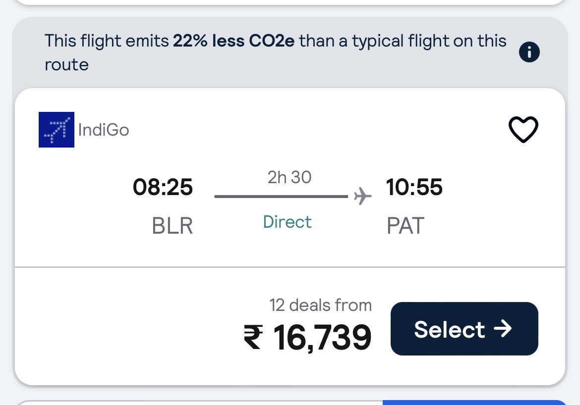 prachi9404's tweet photo. Flight prices have skyrocketed, making air travel increasingly out of reach for the middle class. It's sad to see airlines prioritizing profits over accessibility. Affordable travel should be a right. #indigo #indigoairlines #aviation #IndiGo6E #JyotiradityaScindia @JM_Scindia https://t.co/ODBTYdVOTb