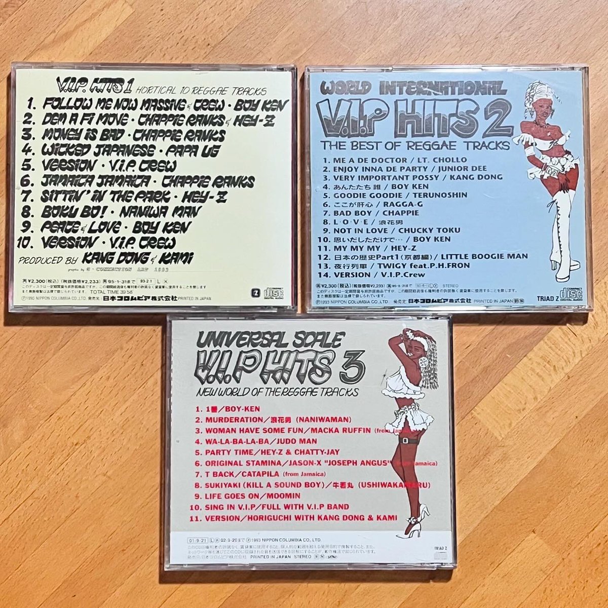 STIFFYBOTHWINGS's tweet photo. #vip #vipinternational #vip_international #cd #japanesereggae #90s https://t.co/Ak32oLNZ3b