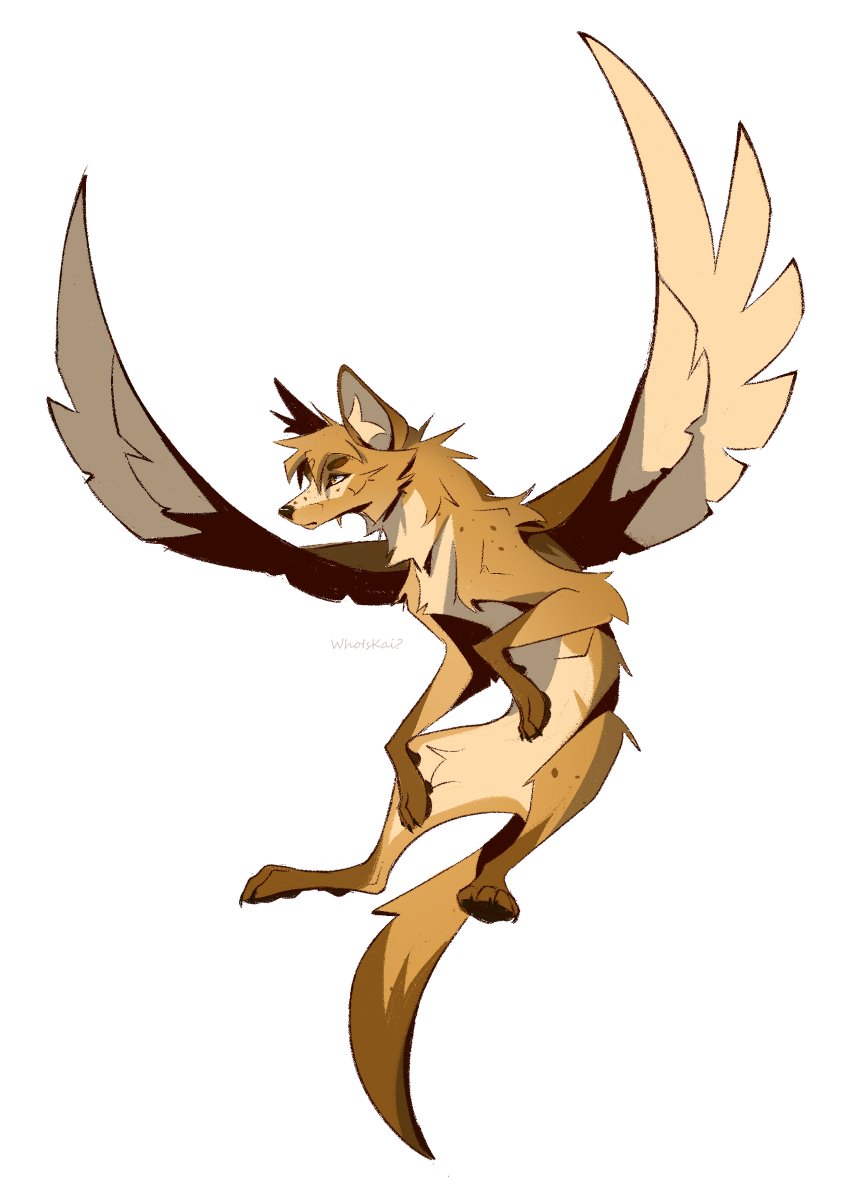 One of my OC, her name is Kairin/Kai. She is my first and only fursona)   

So now you know the secret of my signature...

#furryartist #furryartwork