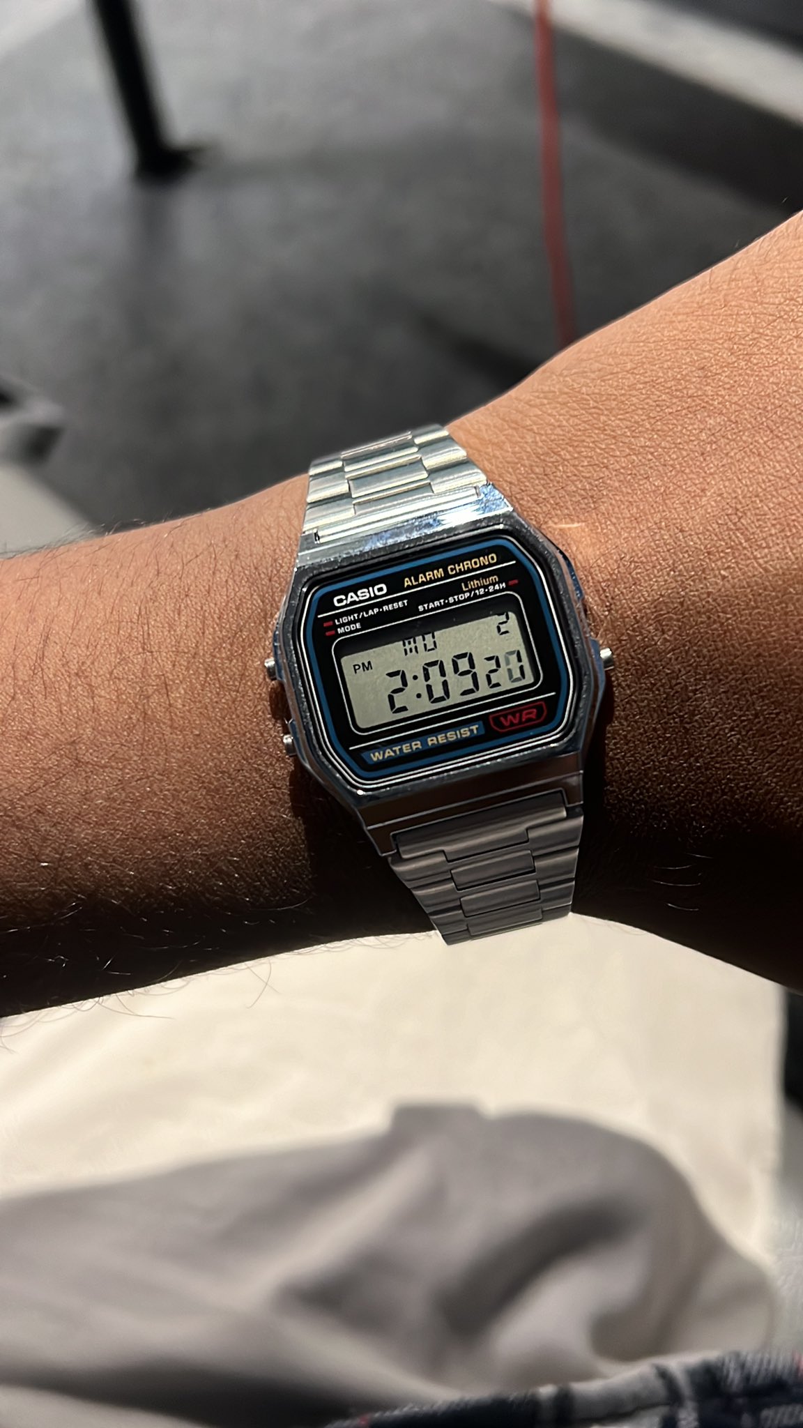 CASIO CLASSIC しろい A158WEA-1JF 本田翼 愛用 チープカシオ CASIO CLASSIC しろい A158WEA-1JF 本田翼 愛用 チープカシオ
