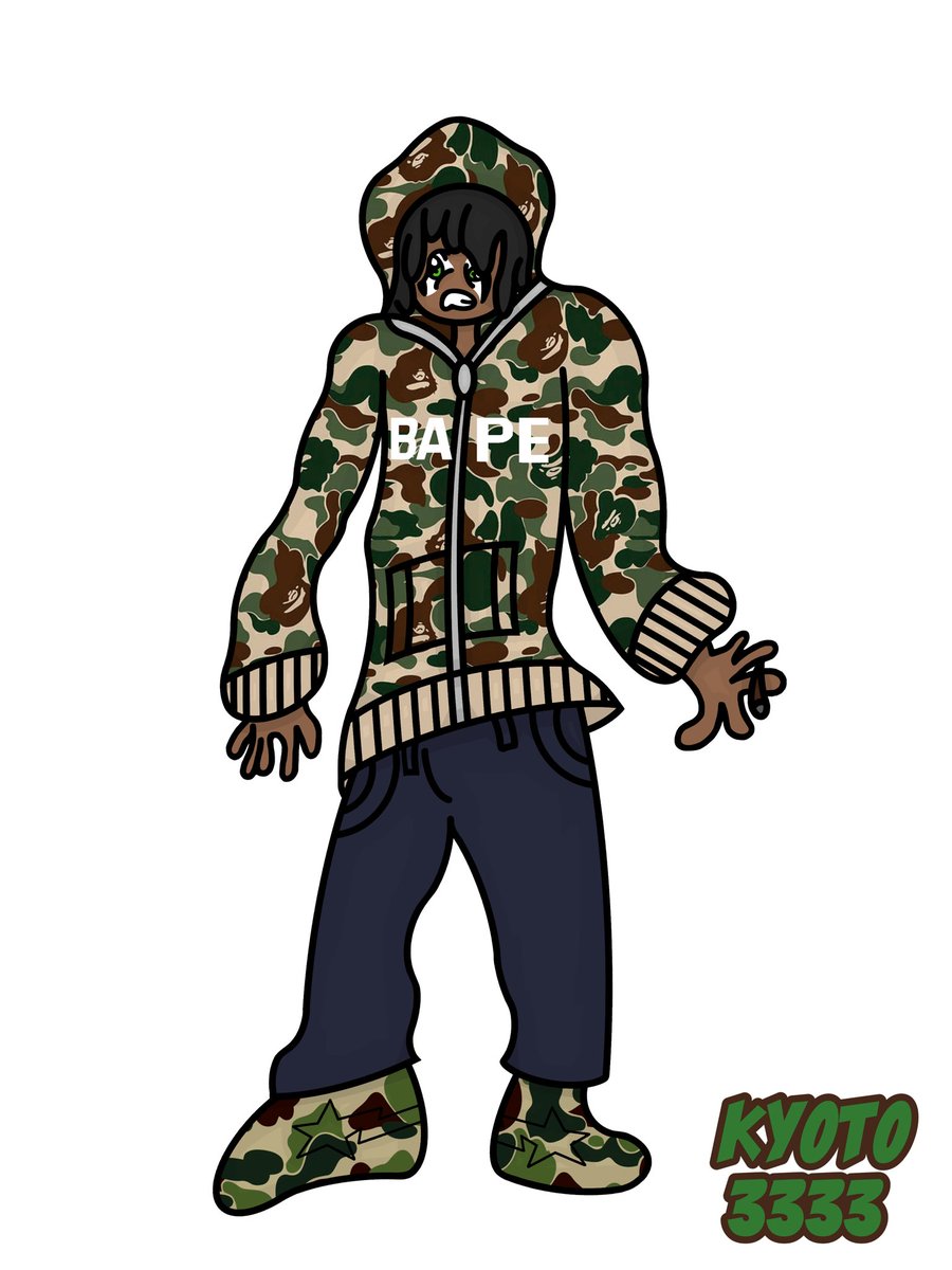 kyotoisntsafe's tweet photo. BAPE

#rap #rappers #rapper #manga #music #anime #artist #artwork #art #drawings #drawing #draw #thankyoukyotoisntsafe #digitalart #digitalartist #digitalartwork #nigo #bape #bapeart #bapeartist #bapejapan #bapeus #bapestas #bapestar #nigobape #bapenigo #bapeshark #bapethailand https://t.co/z3vU7fcIzI