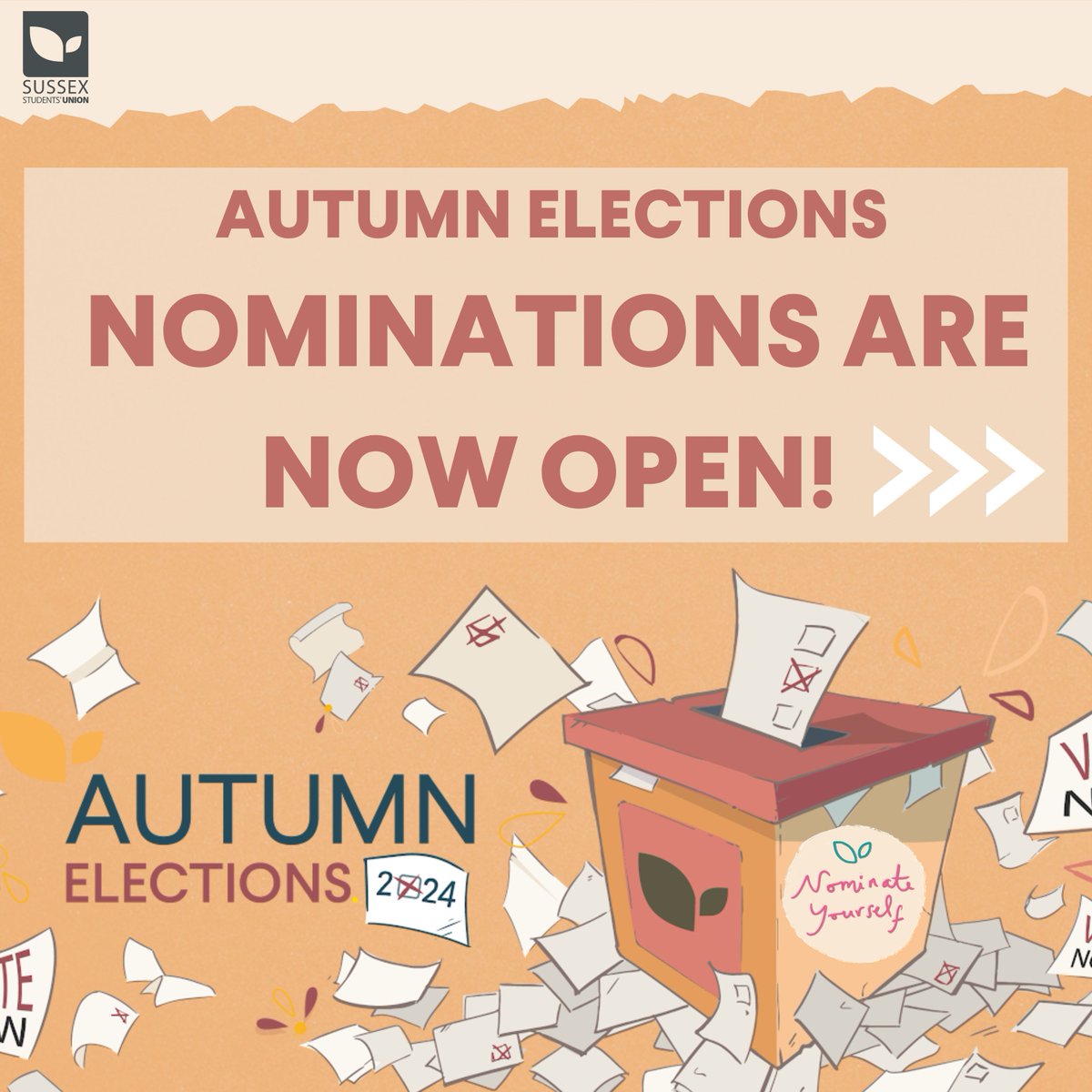 University of Sussex Students' Union tweet media