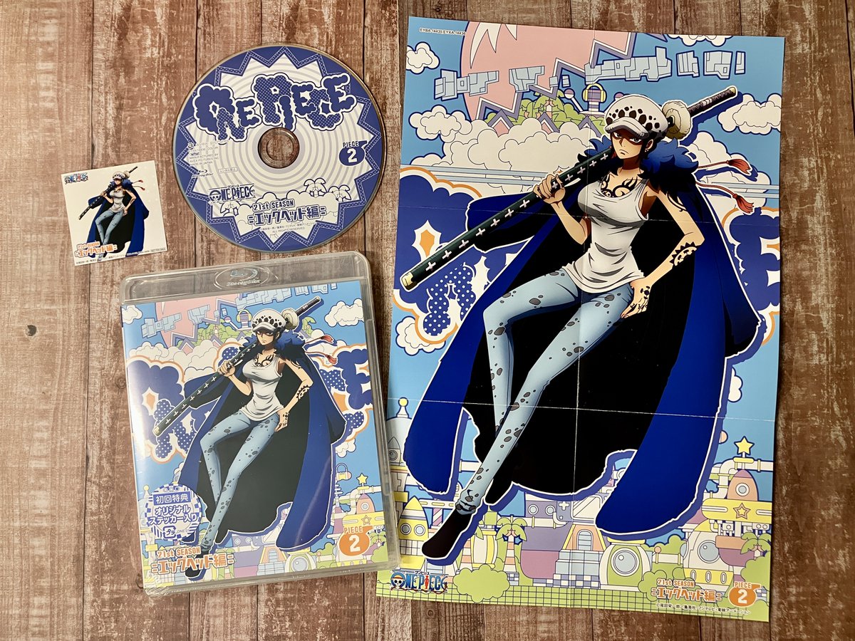 新商品】Blu-ray＆DVD ワンピース 21stシーズン エッグヘッド編 piece