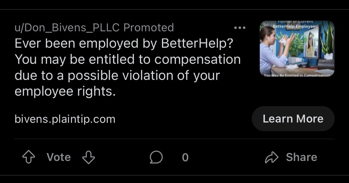 lolkat's tweet image. I’ve been on /r/therapists a lot lately for research and I just started getting this ad all the time…eeeheheehhehee fuckers