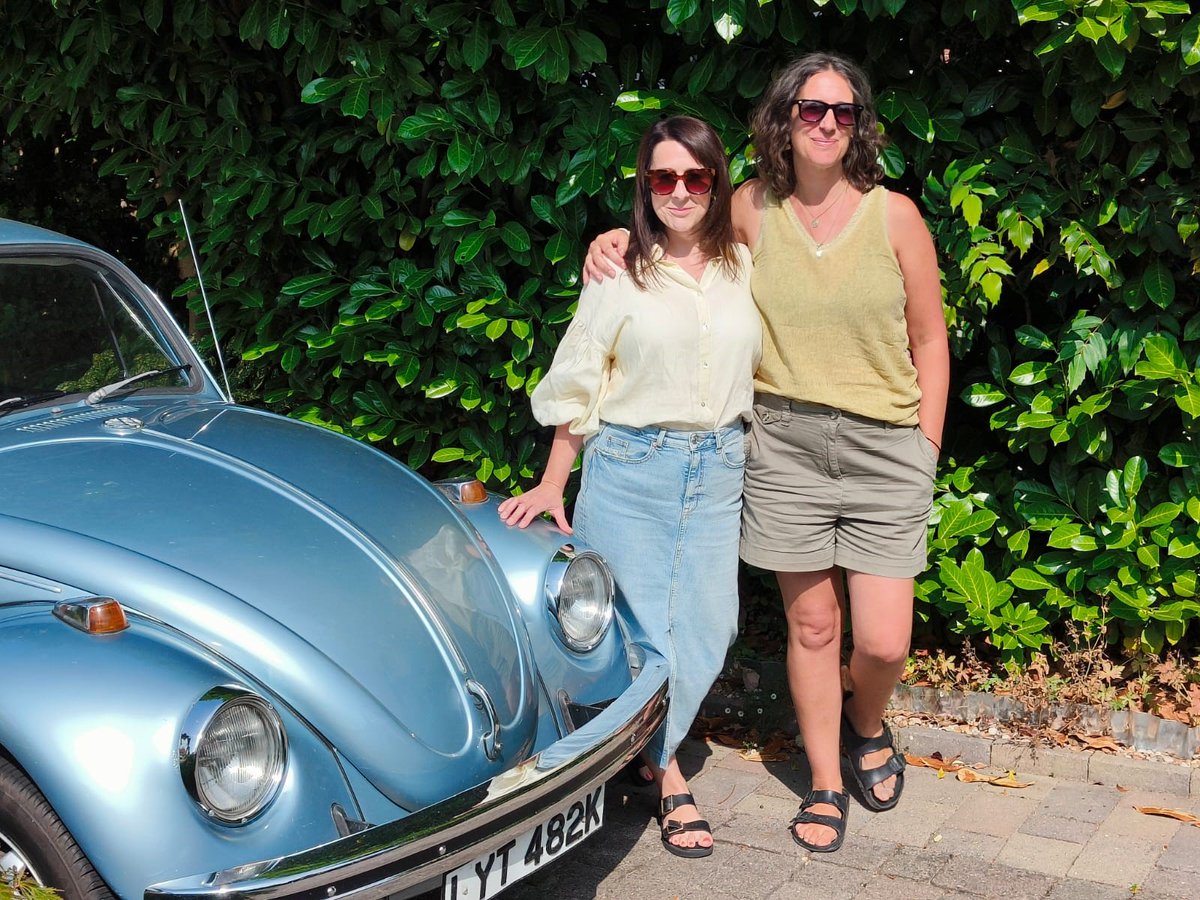 DriftBridgeGrp's tweet photo. Alan Palmer's 30 years with his rare Marathon edition VW Beetle! 🚗✨

Alan’s VW passion began at Goodliffe Garages, continuing at Drift Bridge. His Beetle, one of fewer than 160 left in the UK, taught his daughters to drive and remains a family heirloom.

#FamilyWagen #YourWagen https://t.co/bRc61KXgNT
