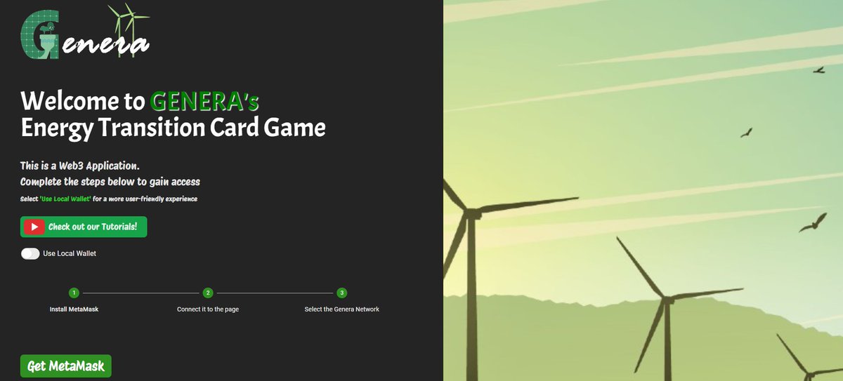 🎮Our newest GENERA Social Game is ready and running!

🌐 To access the game, visit this link: genera-game-v3-new-graphics.vercel.app

🌐 Short video tutorials are available on our YouTube Channel, at this link: youtube.com/playlist?list=…

#GENERAproject #SocialGame #energytransition