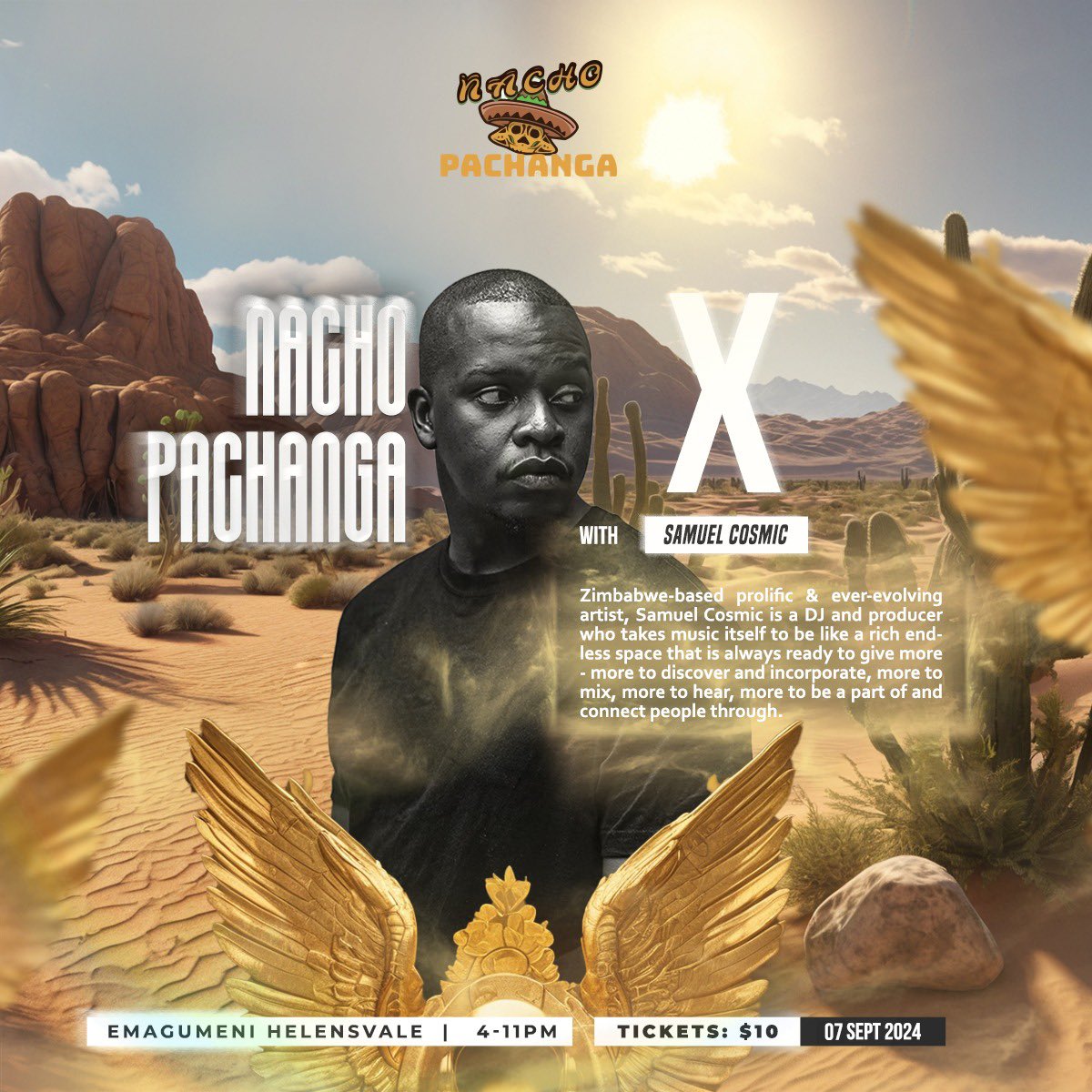 RyanSynth's tweet image. Meet Your DJs For The Nacho PaCHANGA Happening On The 7th of September, Harare - Zimbabwe 

🚨🚧 PURCHASE YOUR TICKET FROM THE COMFORT OF YOUR HOME USING ECOCASH VIA LINK BELOW:

nachomix-tickets.trixaltech.com/#

#NachoPaCHANGA #NachoMix #ryansynth #samuelcosmic #jay