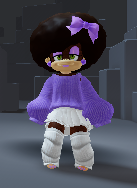 pastelglitterrr's tweet photo. yeah, lily is now real on roblox !! ^-^ 💜🎀

(the head is personal for now, need more robux to make it buyable lol)
#DonkeyKong #DK #donkeykongcountry #dkoc #roblox #robloxugc https://t.co/JnieGTgO1J