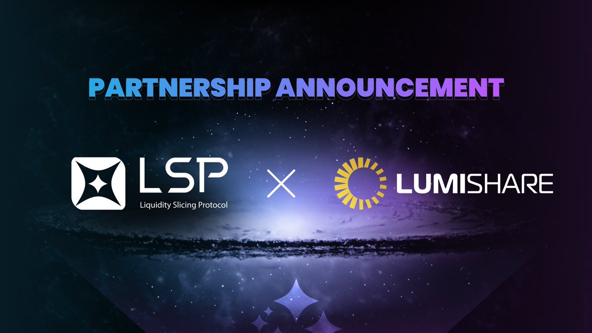 🌟Exciting Partnership Alert!🌟 

⚡️LSP is thrilled to join forces with <a href="/Lumishare_Lumi/">LumiShare</a>, a leader in tokenizing and fractionalizing real-world assets (RWA) in renewable energy. 

🤝This collaboration marks a significant step towards a sustainable future powered by blockchain!