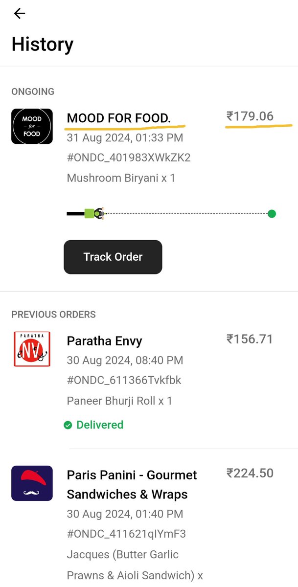 shi_codes's tweet image. I ordered food from Ola ONDC on 31st August. The status is stuck at order received by the restaurant.
I didn't receive my order and money was deducted. 
Order No:ONDC_401983XWkZK2
Please refund.
They don't have customer support for such basic thing

@ola_supports @bhash @Olacabs