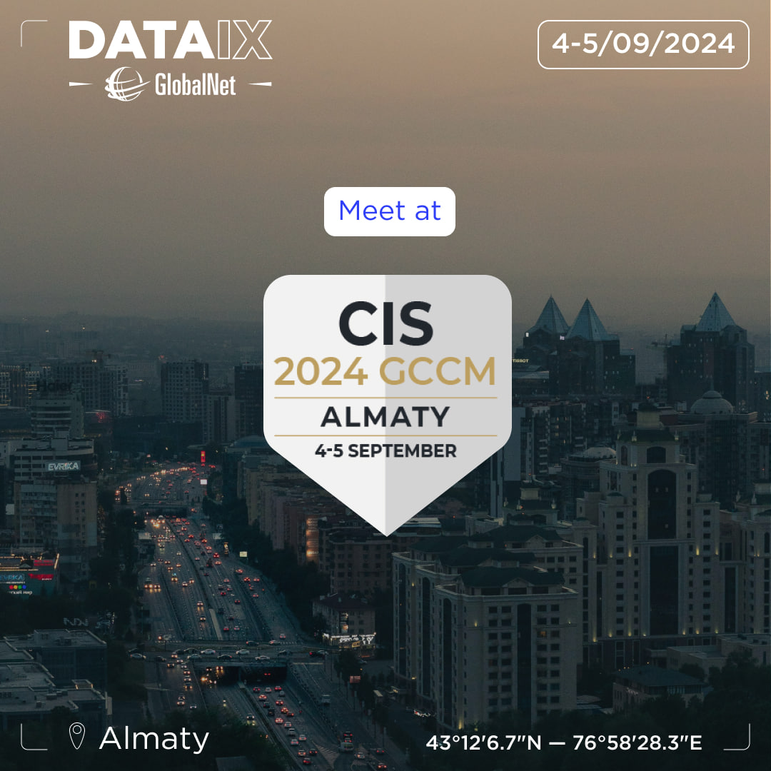 gnm_gnmix's tweet image. Let’s Meet in Almaty
The #GlobalNet team has arrived in Almaty and is ready for the annual CIS 2024 @CC_GCCM conference.
Our CCO, Dimitri B., will be attending the conference. Feel free to reach out to him on LinkedIn or contact us via email at sales@gblnet.net.
#connectivity