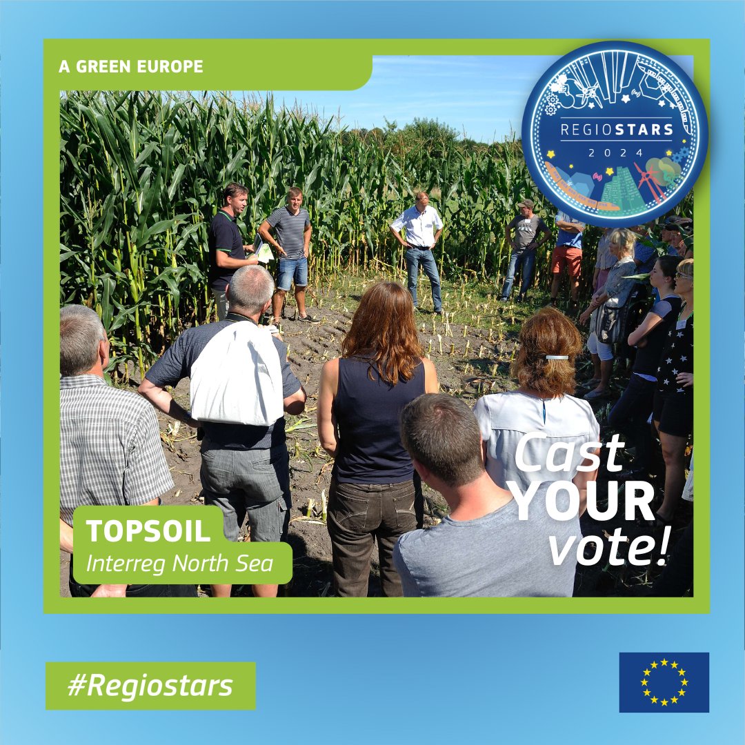 Unser Wasser von Grund auf schützen! Seit 2016 forschen wir mit unseren Partnern an #Grundwasser💧und #Boden🌱#Resilienz.
Das Forschungsprojekt #TOPSOIL wurde für den #RegioStarAward nominiert - eine große Ehre!🙏
Bitte unterstützt und mit Eurer Stimme!🗳️
ec.europa.eu/regional_polic…
