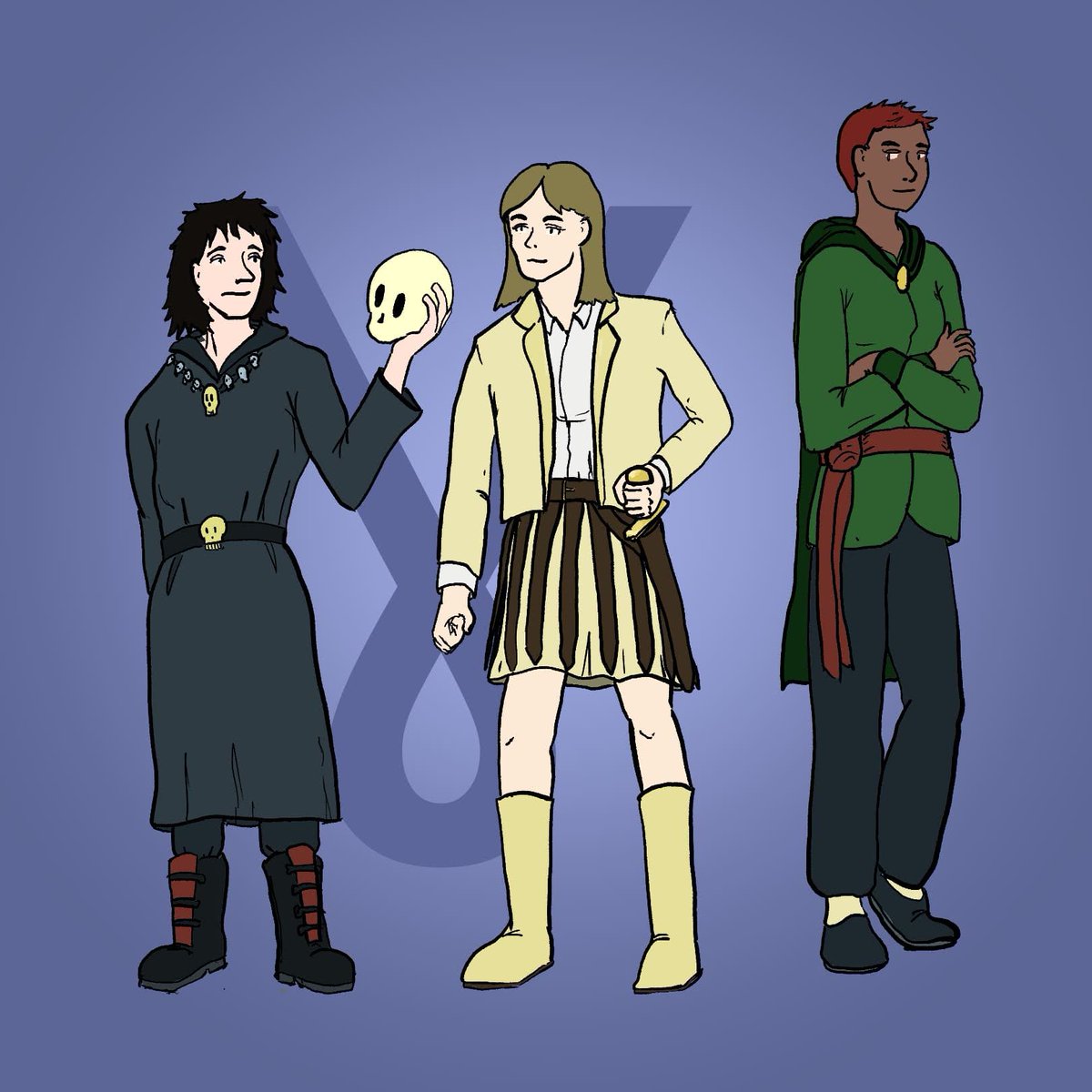 Well well well, if it isn't Team Gamma, featuring Moki Trumpeter, Ember Wrasse and Rocio Pomoxis.